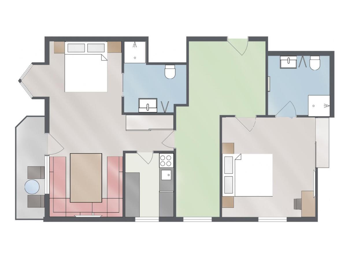 Appartement Pension Strolz Bichlbach Dış mekan fotoğraf